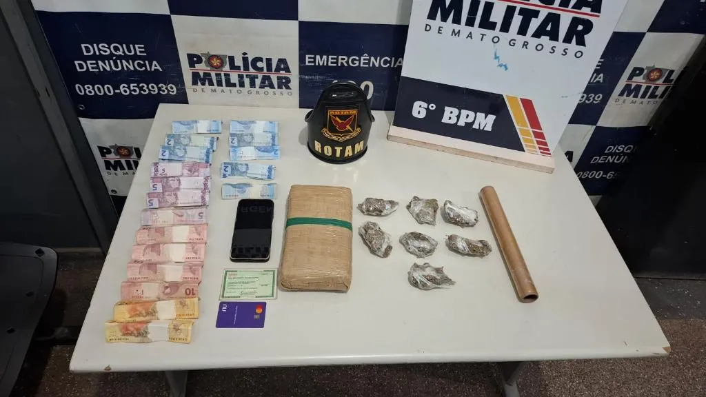 Menor é apreendido por tráfico durante operação em Cáceres