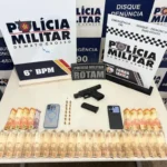 Rotam prende suspeito por porte ilegal de arma de fogo em Cáceres