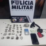 Homem com tornozeleira rompida é preso com drogas em Várzea Grande