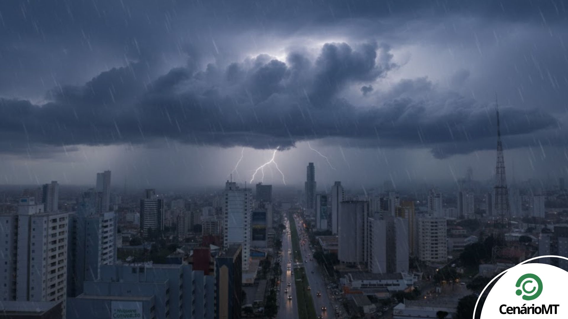Tempestade em Cuiabá