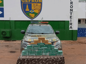 Gefron apreende 48 tabletes de cocaína na fronteira em Porto Esperidião