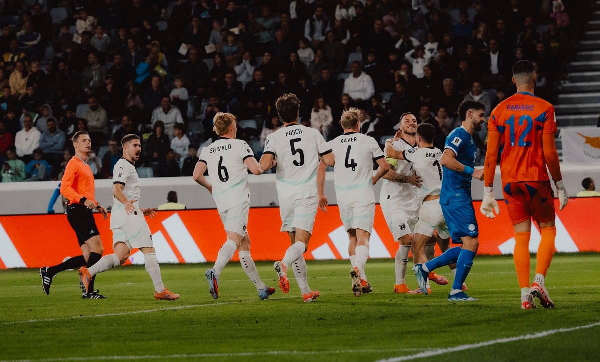 Áustria x Bósnia: onde assistir, escalações e tudo sobre o duelo decisivo das Eliminatórias. Imagem: Seleção da Áustria