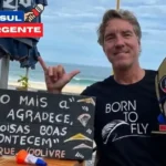 Parapente causa acidente fatal com bicampeão de voo livre no Rio