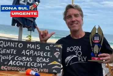 Parapente causa acidente fatal com bicampeão de voo livre no Rio
