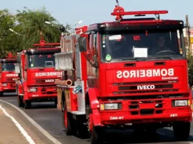 Incêndio em residência mobiliza Bombeiros no bairro Novo Horizonte em Sinop