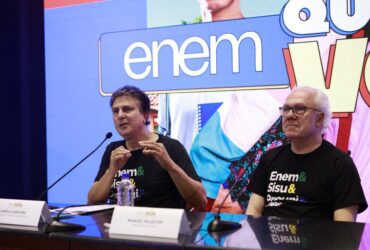 Enem 2025: 3,5 milhões fizeram primeiro dia de prova - Angelo Miguel/MEC