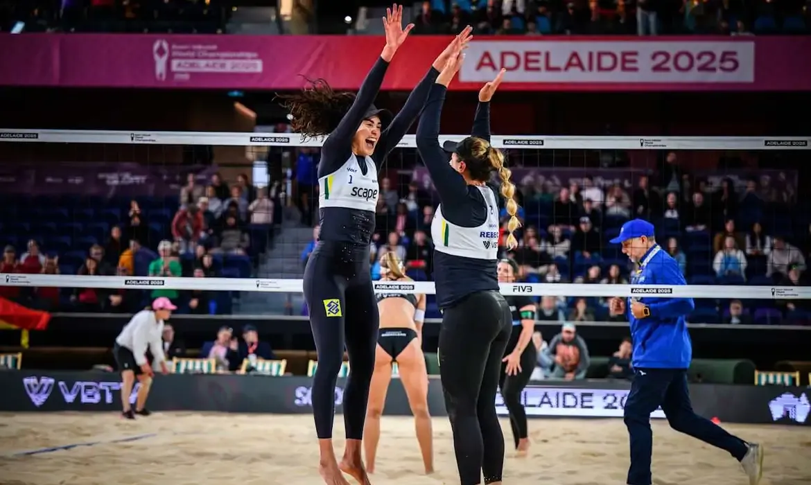 Vôlei: três duplas brasileiras avançam às quartas do Mundial na Austrália