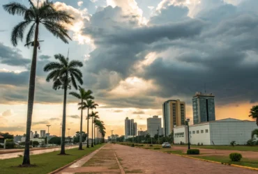 Colniza registra temperatura de 22°C com céu nublado nesta quarta