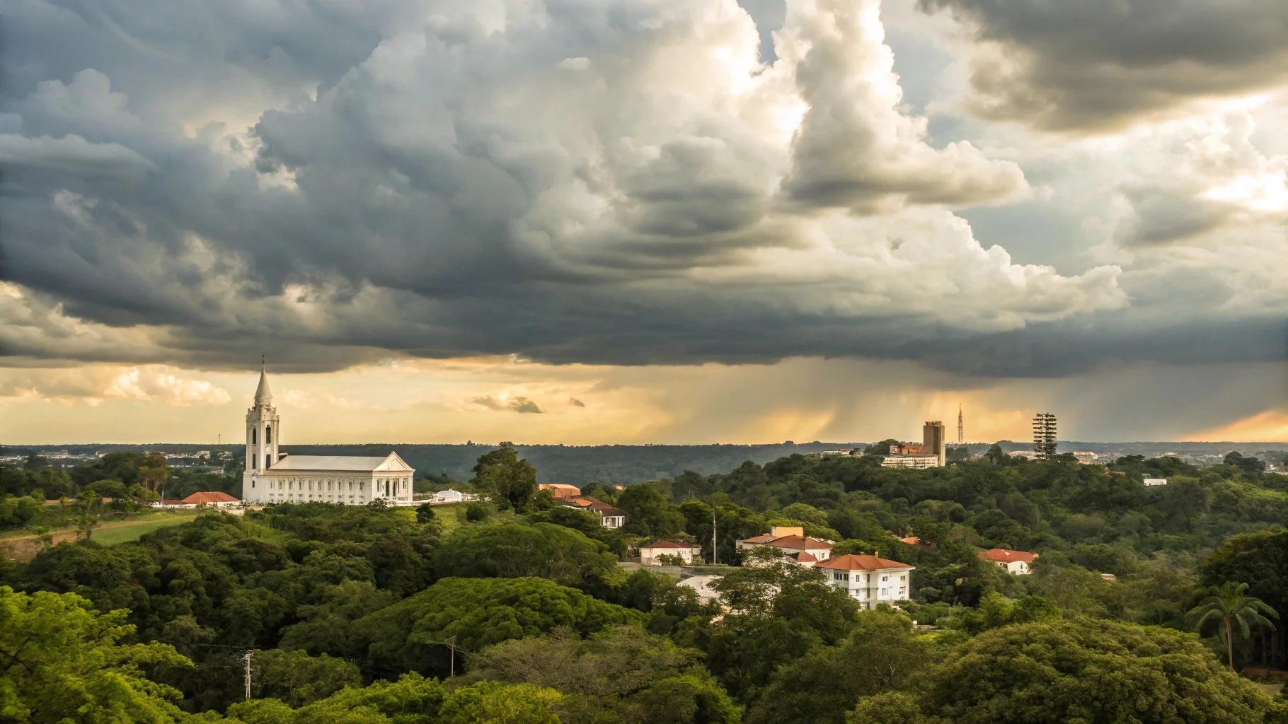 Chapada dos Guimarães: clima nublado e temperatura de 20°C nesta sexta-feira