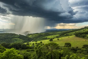São José do Rio Claro tem sábado nublado e chance de chuva de 75%