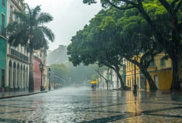 Cuiabá tem manhã nublada e chuva nesta sexta-feira
