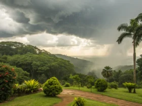 Querência registra 22°C e dia nublado nesta segunda-feira